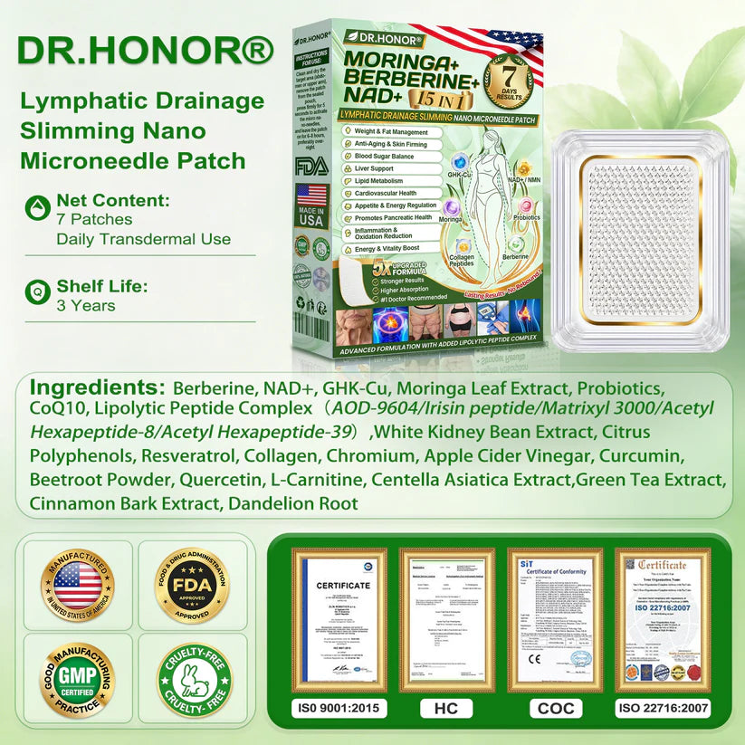 𝑶𝒇𝒇𝒊𝒄𝒊𝒂𝒍 𝑺𝒕𝒐𝒓𝒆  |🍀🍀𝐃𝐑.𝐇𝐎𝐍𝐎𝐑® 𝐋𝐲𝐦𝐩𝐡𝐚𝐭𝐢𝐜 𝐃𝐫𝐚𝐢𝐧𝐚𝐠𝐞 𝐒𝐥𝐢𝐦𝐦𝐢𝐧𝐠 𝐍𝐚𝐧𝐨-𝐌𝐢𝐜𝐫𝐨𝐧𝐞𝐞𝐝𝐥𝐞 𝐏𝐚𝐭𝐜𝐡🇺🇸(𝐉𝐮𝐬𝐭 𝐨𝐧𝐜𝐞 𝐚 𝐝𝐚𝐲, 𝐯𝐢𝐬𝐢𝐛𝐥𝐞 𝐜𝐡𝐚𝐧𝐠𝐞𝐬 𝐢𝐧 𝟕 𝐝𝐚𝐲𝐬）𝘽𝙚𝙧𝙗𝙚𝙧𝙞𝙣𝙚 + 𝙈𝙤𝙧𝙞𝙣𝙜𝙖 𝙁𝙤𝙧𝙢𝙪𝙡𝙖 ✅ 𝐅𝐨𝐫 𝐨𝐛𝐞𝐬𝐢𝐭𝐲, 𝗟𝗼𝗼𝘀𝗲 𝘀𝗸𝗶𝗻,𝐝𝐢𝐚𝐛𝐞𝐭𝐞𝐬, 𝐬𝐥𝐞𝐞𝐩 𝐚𝐩𝐧𝐞𝐚, 𝐣𝐨𝐢𝐧𝐭 𝐢𝐬𝐬𝐮𝐞𝐬, 𝐚𝐧𝐝 𝐦𝐨𝐫𝐞💯💯