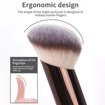 MAANGE Professional Makeup Brush Set Double Head Foundation Powder Concealer Blush Makeup Brush Soft Fiber Hair Cosmetic Beauty