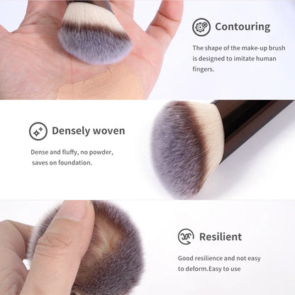 MAANGE Professional Makeup Brush Set Double Head Foundation Powder Concealer Blush Makeup Brush Soft Fiber Hair Cosmetic Beauty