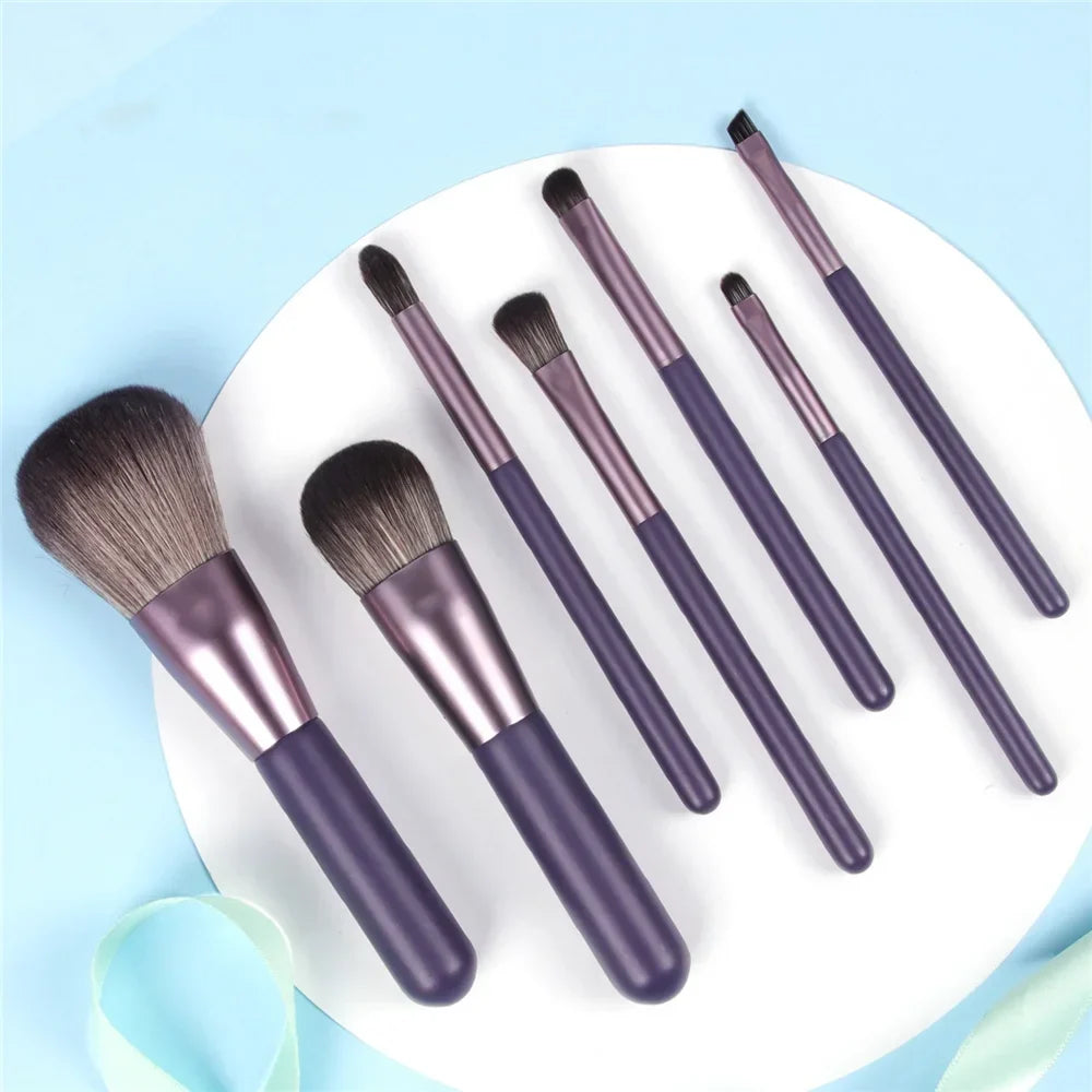 High-End Professional Makeup Brushes Set with Bucket Blush Powder Eyeshadow Eyebrow Foundation Beauty Makeup Tool Brochas